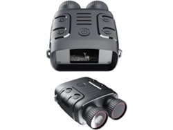 Binoculares de visión nocturna con infrarrojos de 1080p y zoom digital de 5x para caza, acampada, viajes y vigilancia.