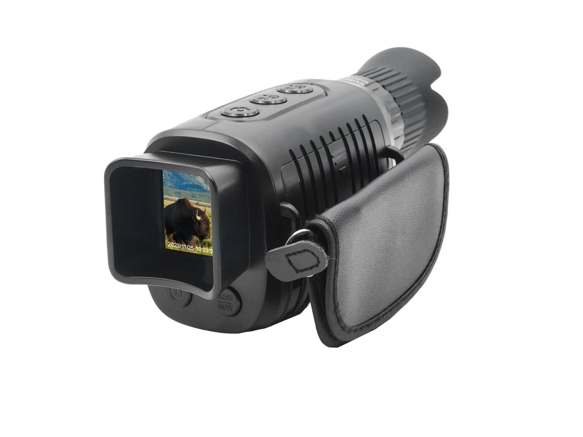 Monocular de visión nocturna infrarrojo 1080p para 100 grados de oscuridad, viajes, camping, caza, vigilancia, negro Gusshious
