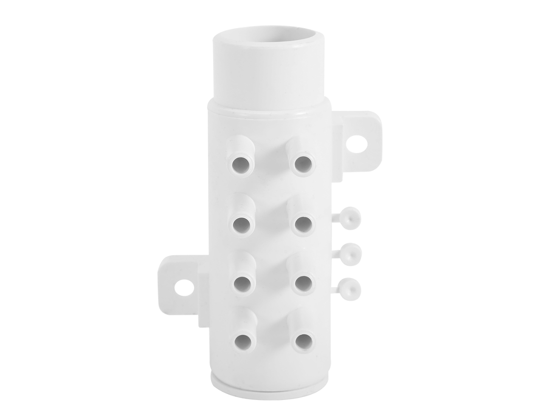 Colector De Tuberías De Pvc De 8 Puertos Para Spa, Jacuzzi Y Accesorios De Aguas Termales.