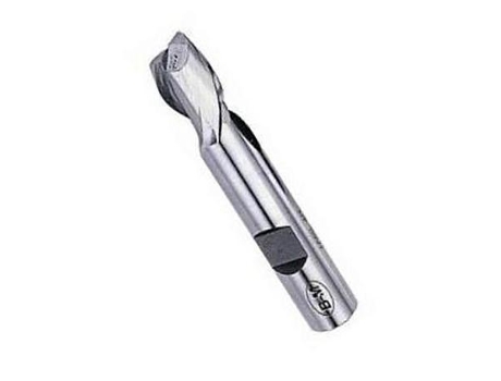 Fresa 2 cortes s/corta m/cil hss 8mm