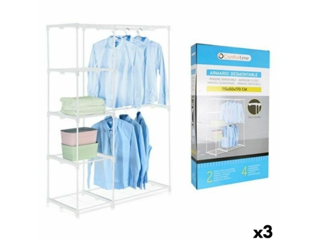 Armario Desmontable CONFORTIME Metal 115 x 50 x 170 cm