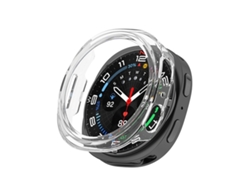 Funda protectora de 360° para Samsung Galaxy Watch8 de 40 mm con Bluetooth, transparente