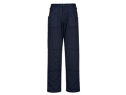 Pantalones de acción con forro cómodo y duradero de Portwest / Azul marino / S