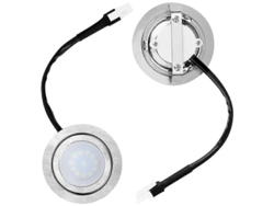2026-2 Bombillas Led Para Campana Extractora De Acero Inoxidable, Reemplazo Recesado Cocina, 12v 1.5w 6500k
