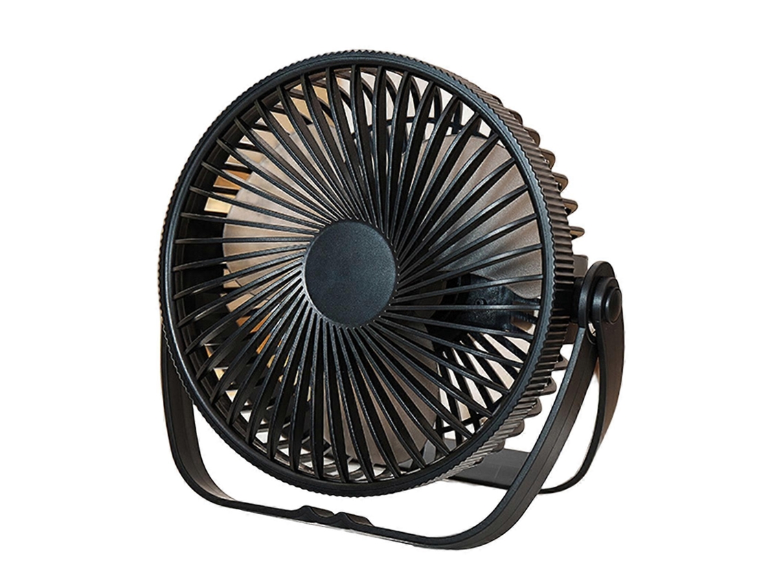 Ventilador De Sobremesa Recargable Por Usb, Portátil, Con Potente Flujo De Aire.