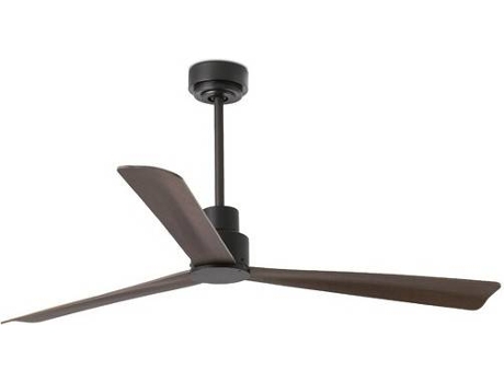 Ventilador de Techo FARO BARCELONA Nassau Marrón (33 W - Diámetro 132 cm)
