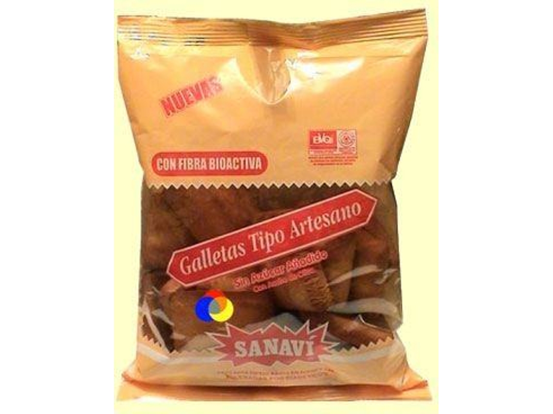 Galletas SANAVI Artesanas Sin Azucar Con Biofibra