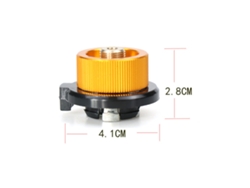 Adaptador de válvula de cilindro de gas para camping Lindal