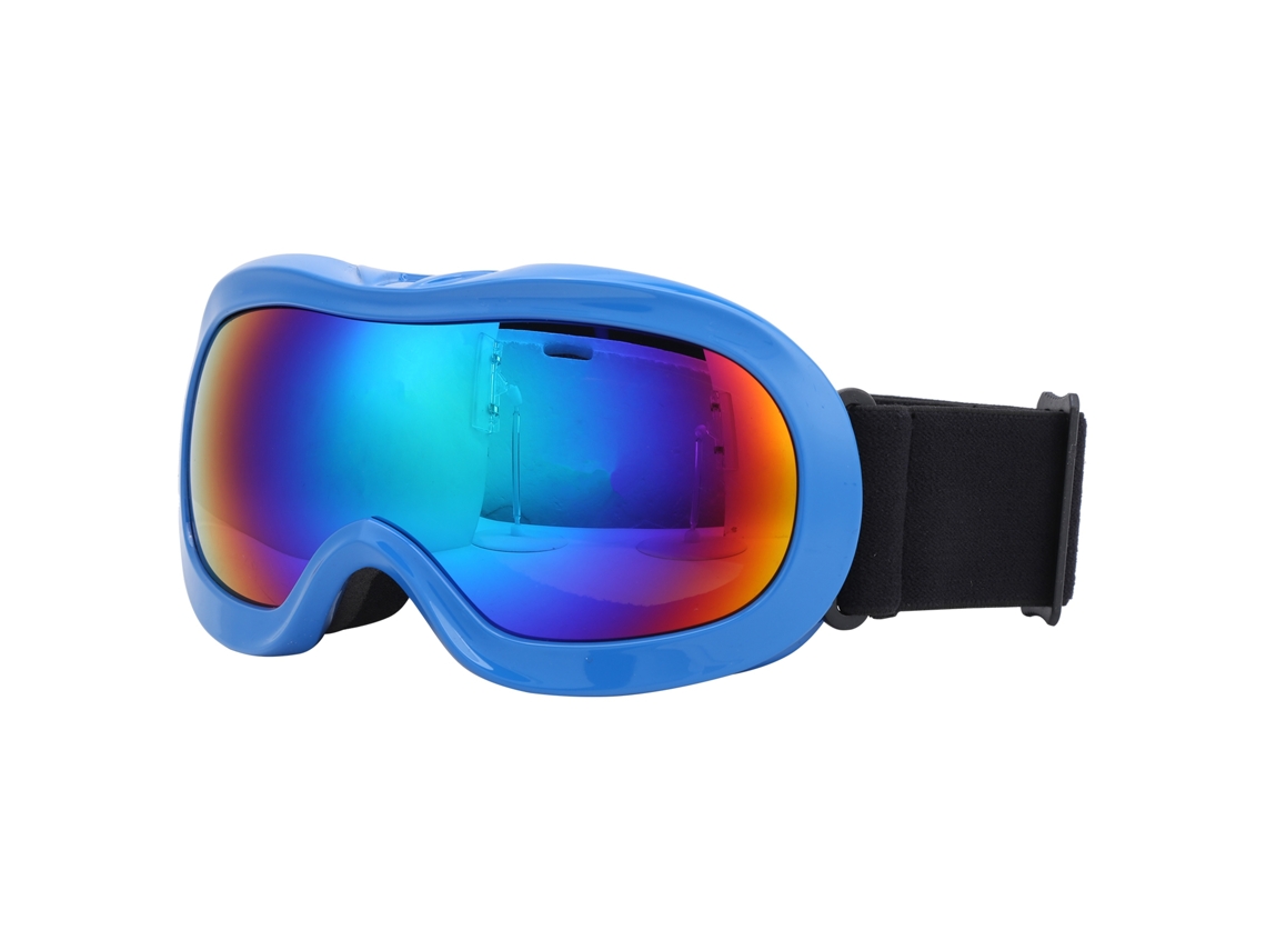 Gafas de esquí y snowboard para niños con lentes antideslizantes dobles y protección UV - Azul | Sin marca