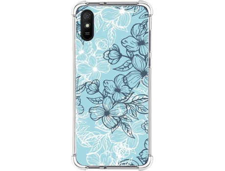 Carcasa Xiaomi Redmi 9A TUMUNDOSMARTPHONE Dibujos Antigolpes Flores 03 Multicolor