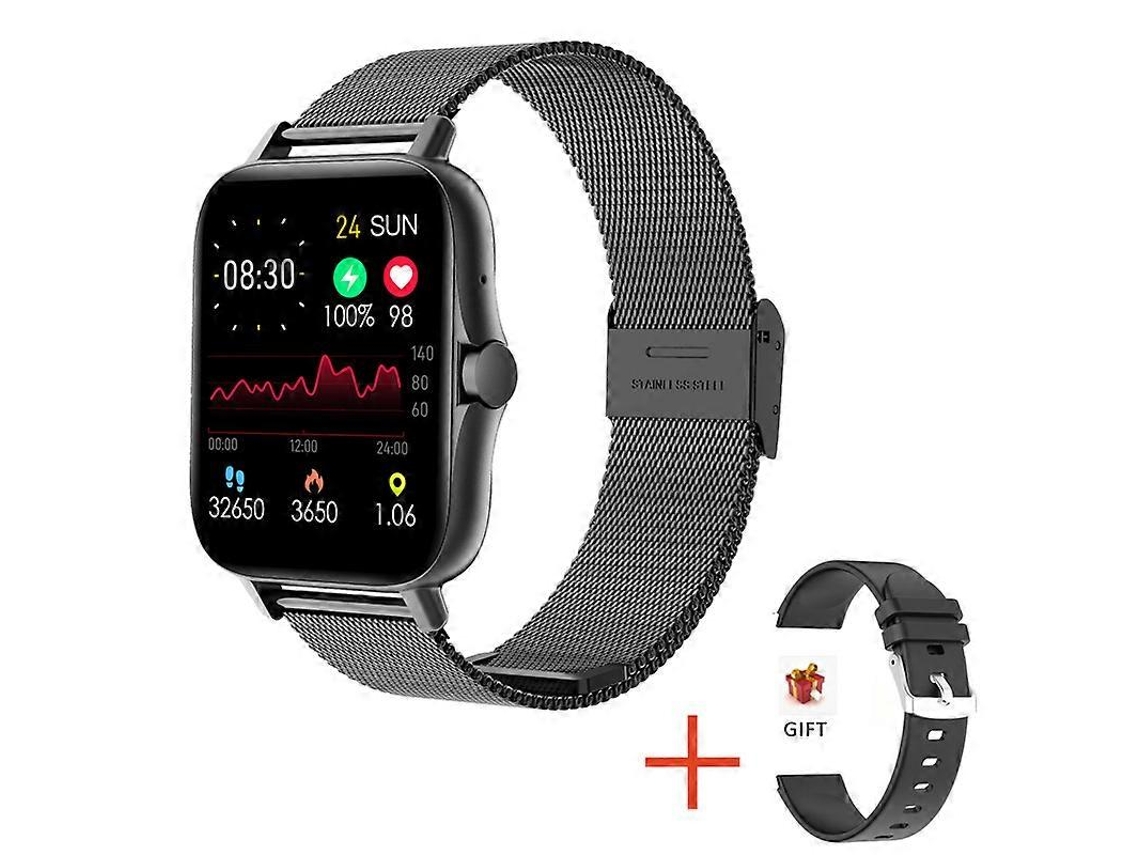 Reloj inteligente para hombre con Bluetooth, resistente al agua, monitor de actividad física, control de música, medición de temperatura corporal, bicicleta eléctrica Ly