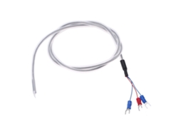 Sensor de termopar Pt100 con 3 cables, resistente al agua y a la corrosión.