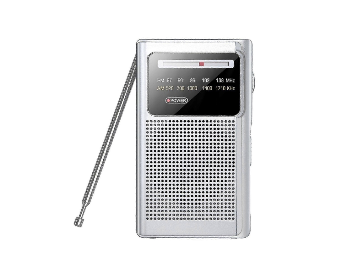 Rádio Portátil Fm/am A Pilhas, Mini Rádios De Bolso 26-27s