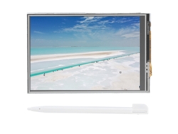 Pantalla Rpi De 3.5 Pulgadas 480x320 4b Monitor Táctil Resistivo Con Lápiz Para Raspberry Pi 3b Electrónica De Consumo