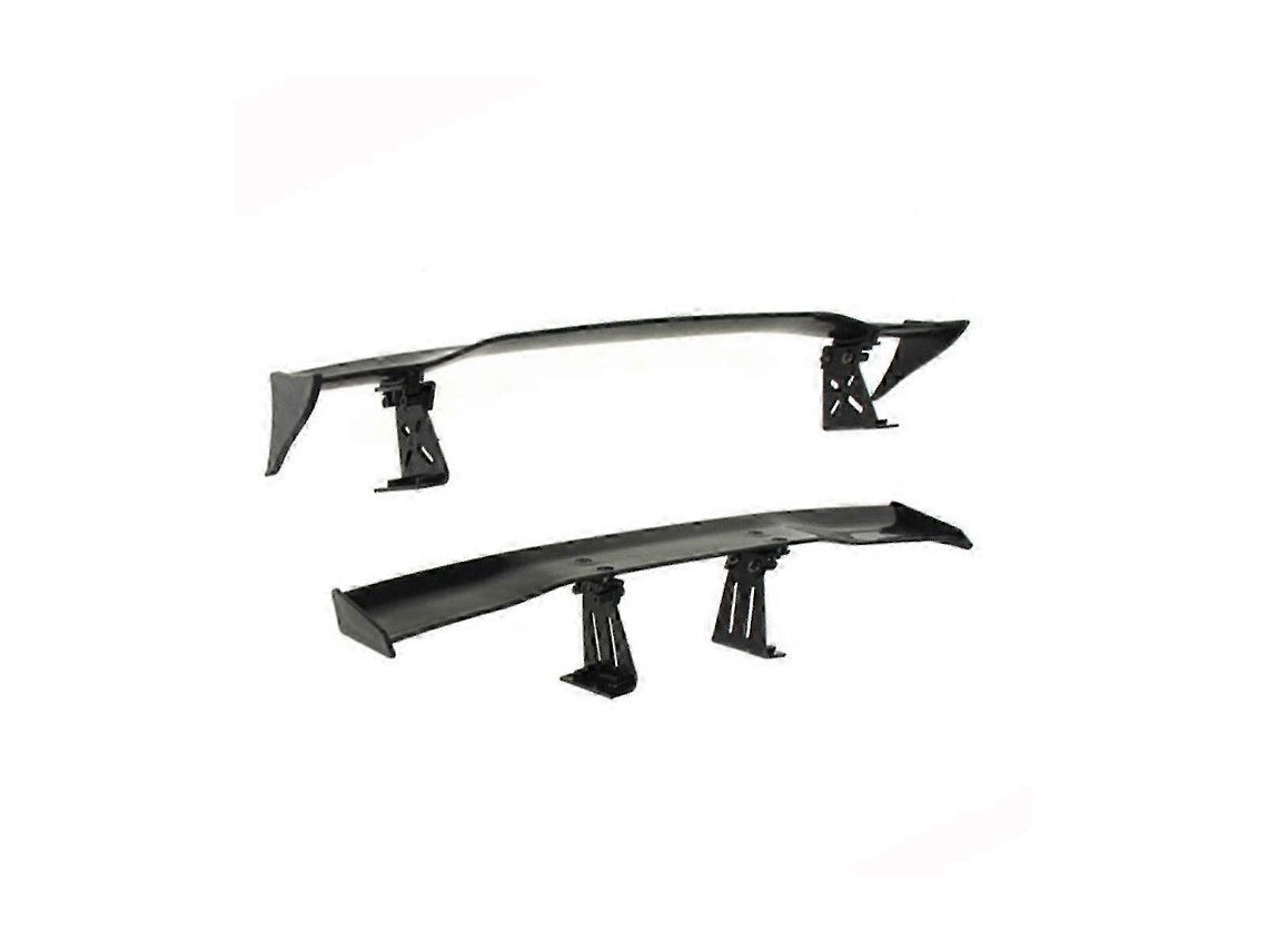 Coche de deriva RC 1/10 con 2 tipos de alerón trasero y alerón, piezas universales