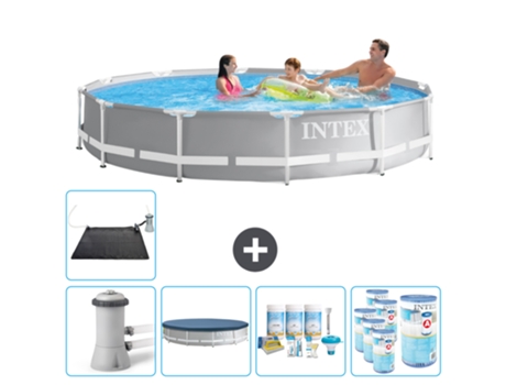 Piscina Tubular INTEX 26712GN-CB18 (6503 L - 366x76cm)