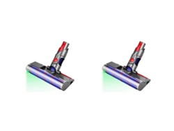 2x Brush For V10 V8 V7 V11 V15 Direct Drive Vacuum Cleaner Turbo Brush With Quick Release For Cleaning Carpets