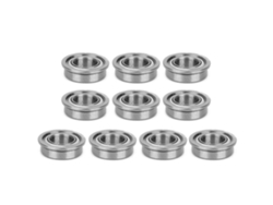 10 Piezas Rodamientos De Bola De Ranura Profunda De Acero Mf95zz 5x9x3mm Sellados Doble Cara