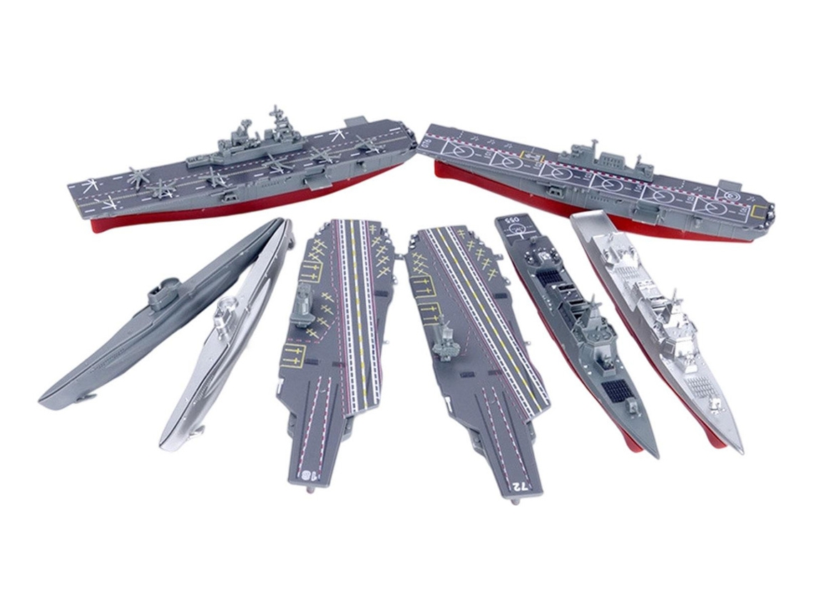 Rompecabezas de portaaviones 4D de 8 piezas, colección Slowmoose