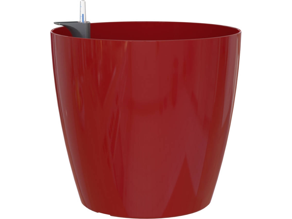 Vaso ARTEVASI Auto-Irrigación (33.5x36x36cm - Rojo)