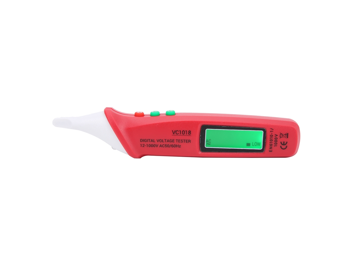 Bolígrafo Eléctrico Digital Inteligente Vc1018 Con Detector De Voltaje Ca Sin Contacto, Pantalla Hd Y Linterna.