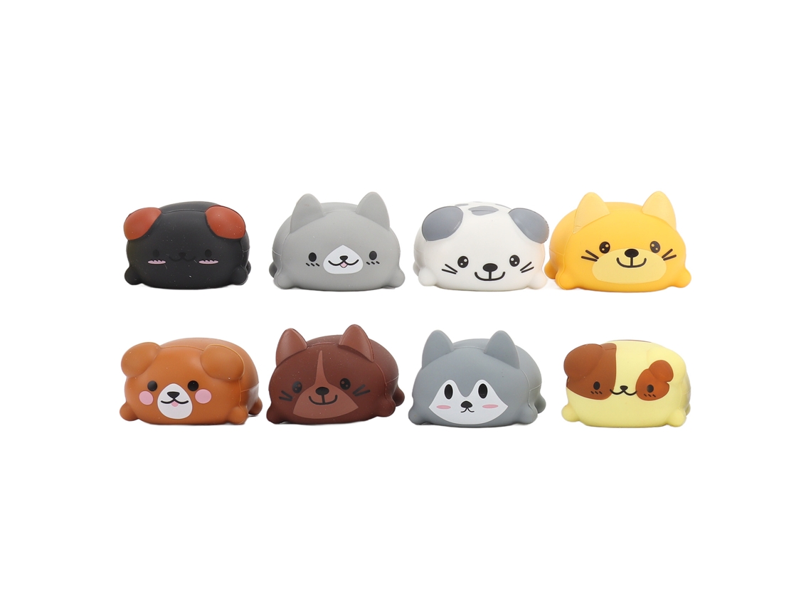Juego De 8 Piezas De Juguetes Musicales Con Escala Y Un Adorable Diseño De Perro Para La Educación Temprana De Los Bebés.