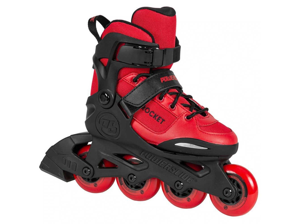 Patina em Linha Rocket Adjustable Vermelho Eu 37-40Powerslide