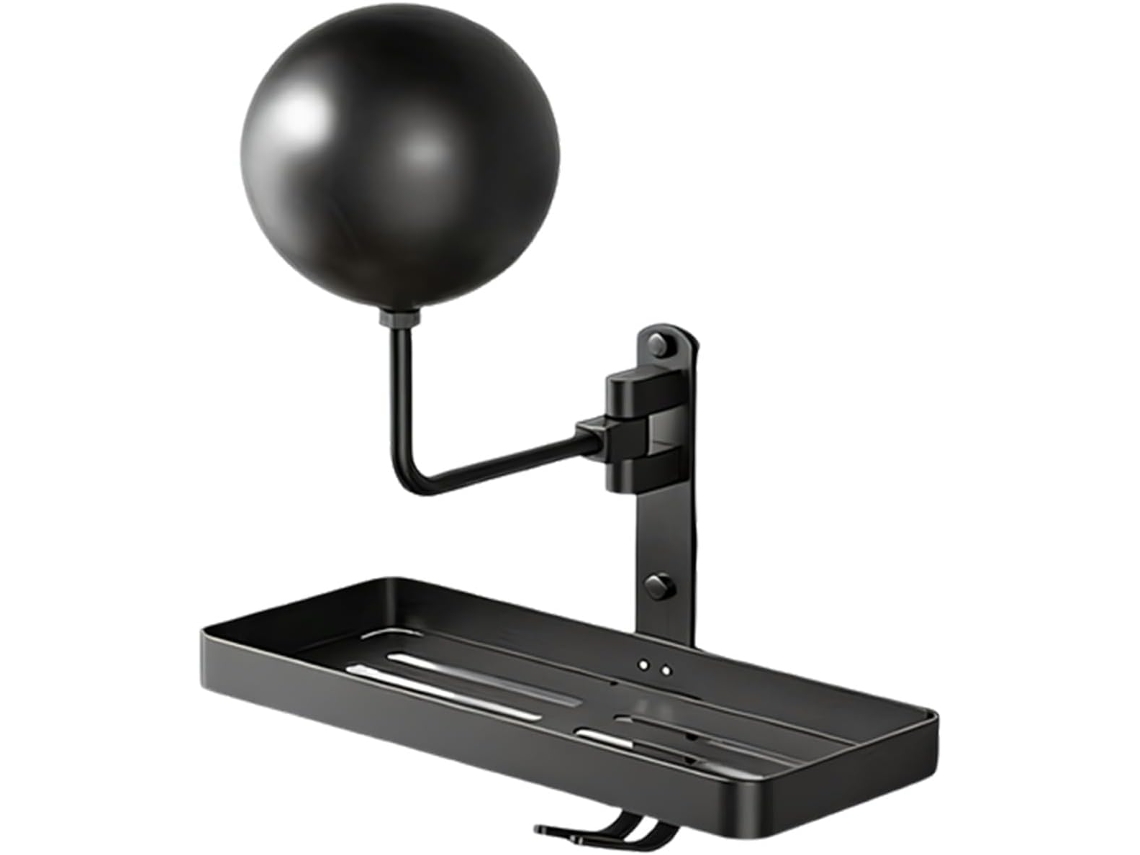 Soporte De Pared Sin Agujeros, De Aspecto Liso, Ahorra Espacio En Cualquier Lugar, Sirve Para Colgar Sombreros Y Cascos.