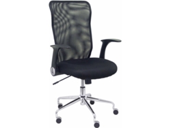 Silla de Escritorio Operativa PYC Minaya Negro (Malla - Brazos Ajustables)