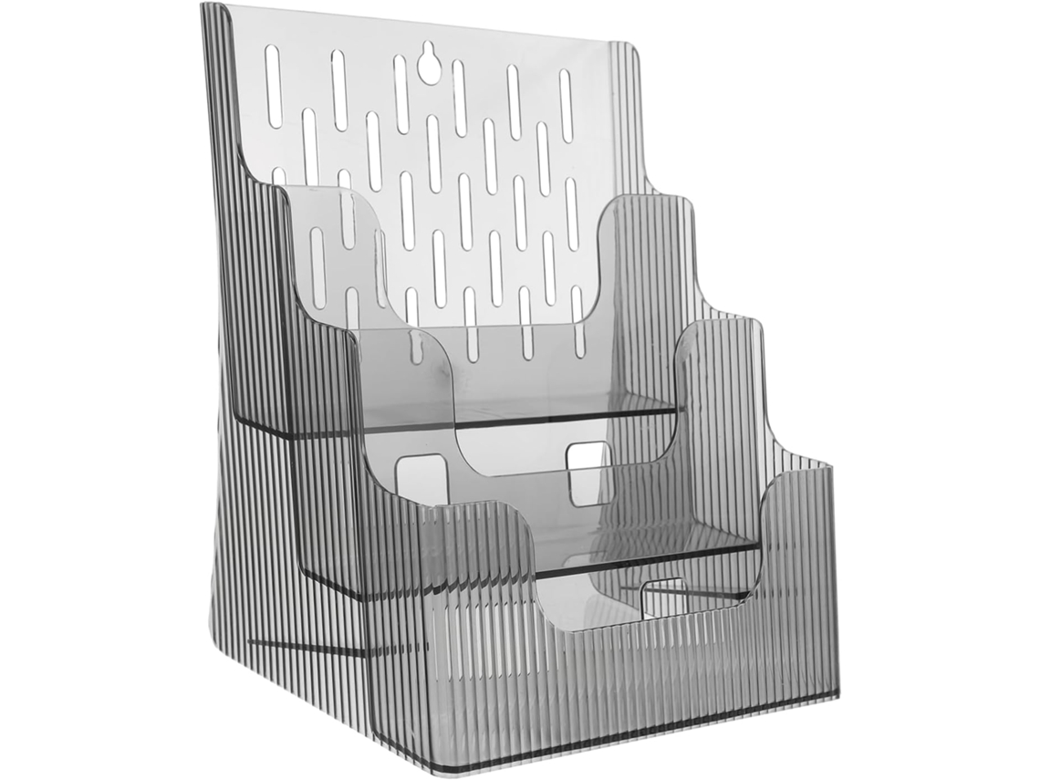 Organizador De Archivos Y Bandejas Archivadoras Acrílicas Apilables Para Escritorio.