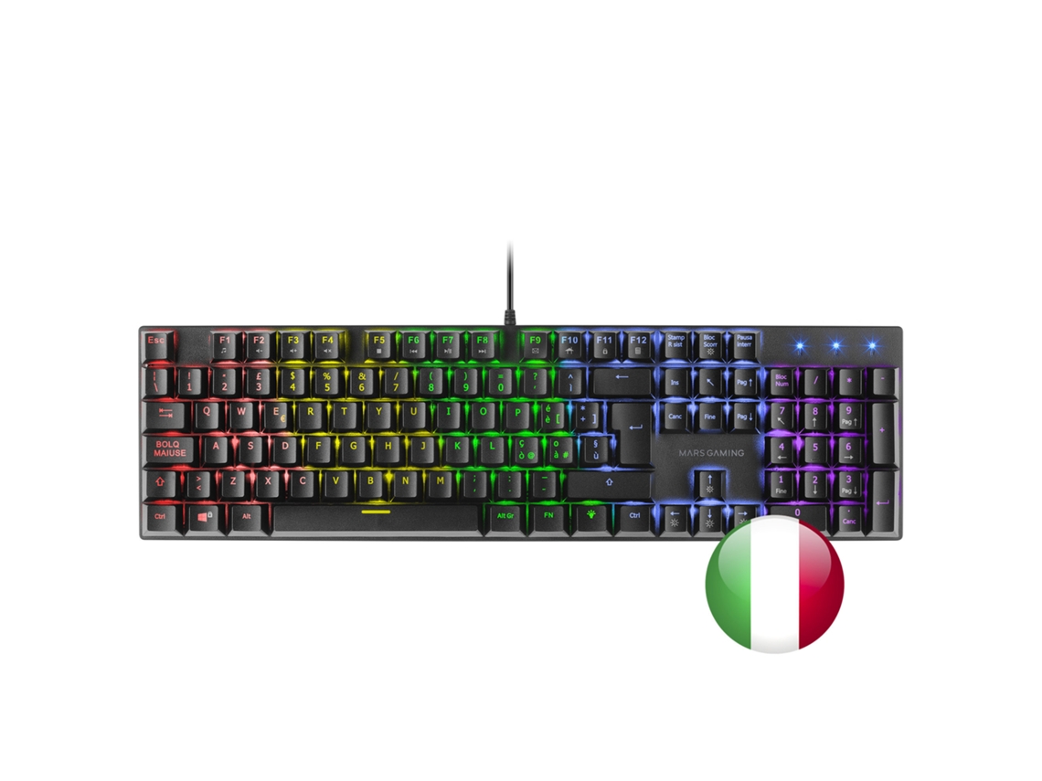 Teclado Gaming MARS GAMING MK422BIT Negro