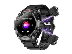 Reloj inteligente con auriculares para iOS y Android, pantalla táctil redonda de 1,52 pulgadas, rastreador de actividad física. Respuesta/hacer Yizhood.