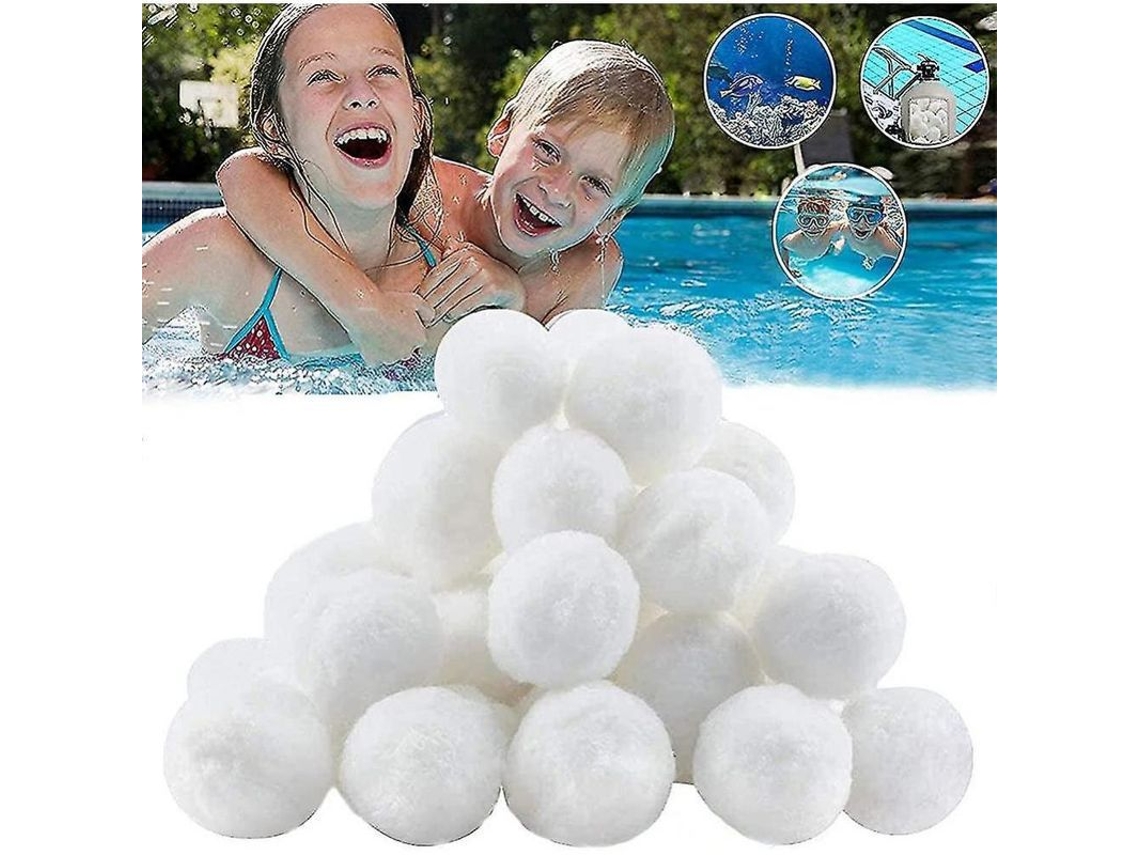 2026-bolas De Filtrado Para Piscina 500g, Reemplazo De Arena, Filtro De 1 Micrón, Ecoamigable Y Duradero