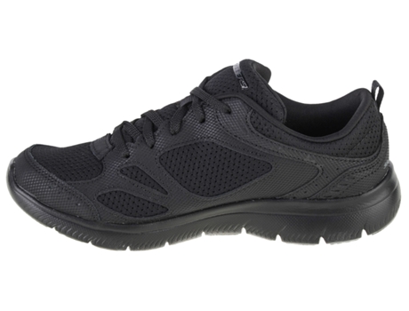 Botas de Mujer SKECHERS Summits Suited Bbk Piel Negro (37.5)