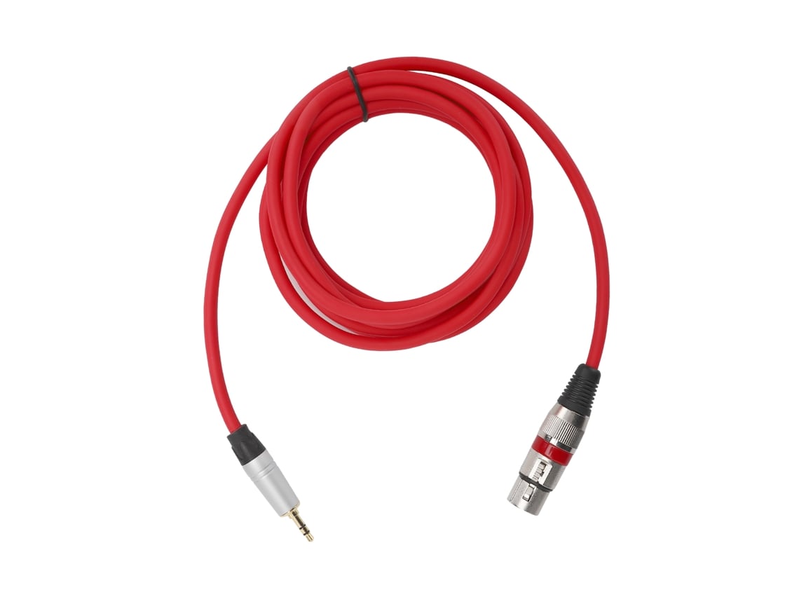 Cable Adaptador De 3,5 Mm Macho A Xlr Hembra, Cable De Audio De 3 M Para Accesorios De Micrófono