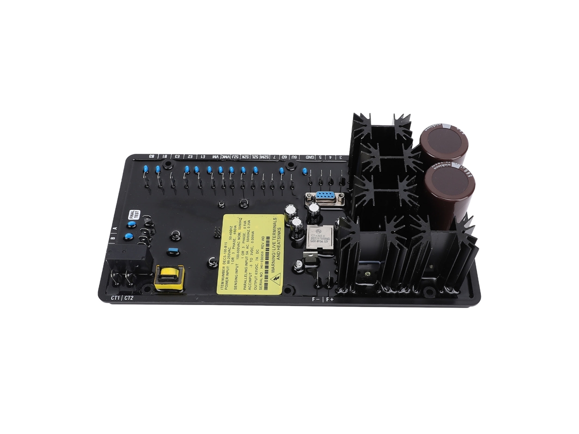 Regulador automático de voltaje AVR Decs 100 B15 para generador eléctrico Basler con 4 modos de control