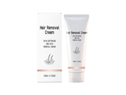 Crema depilatoria refrescante para una depilación eficaz.