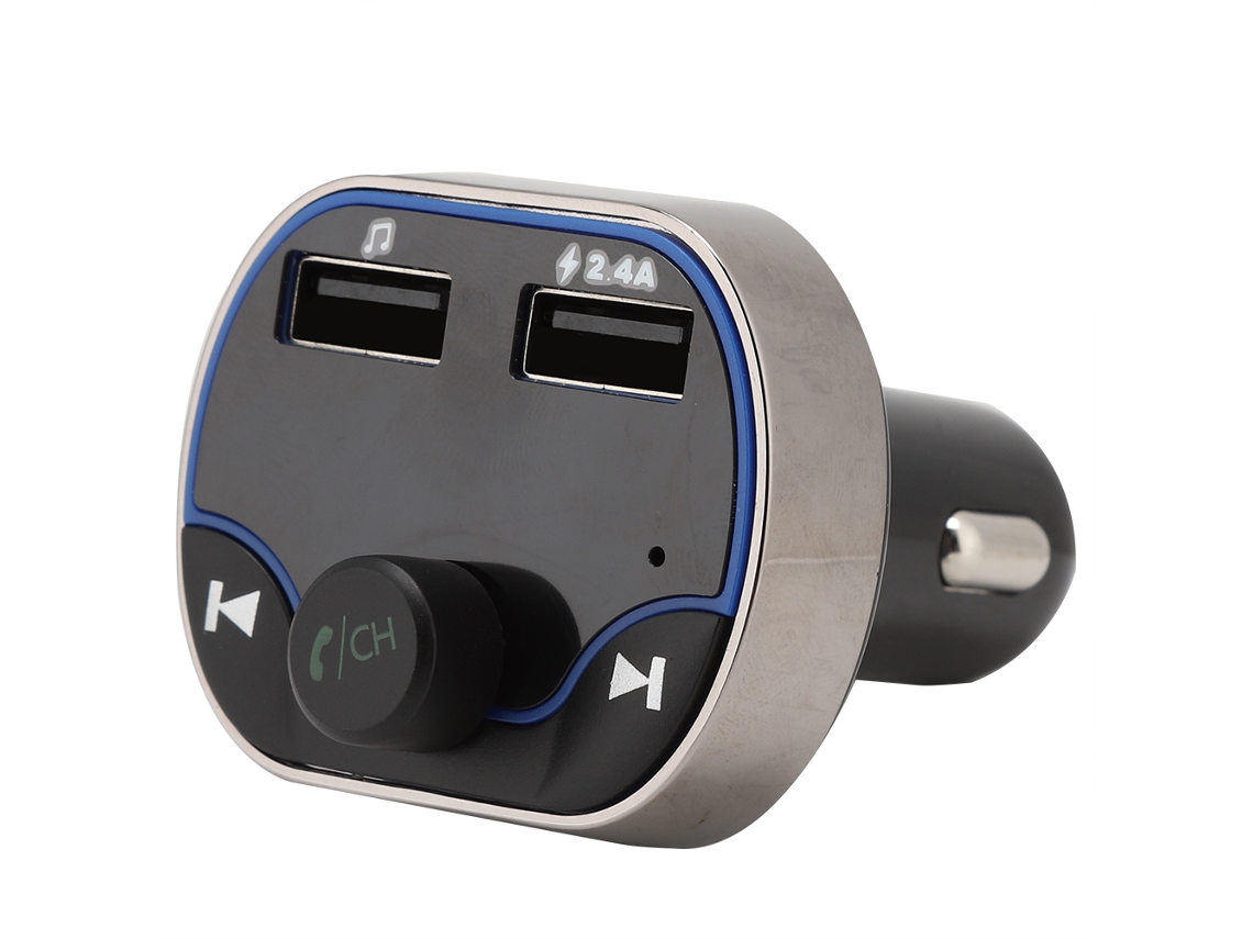 Transmisor Fm (navegación Por Voz, Manos Libres En El Coche) Nuevo Reproductor Mp3 Bluetooth T24