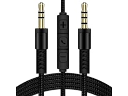 Cabo Áudio 3.5mm Macho/macho Microfone – Ligar Telemóvel A Coluna Auto 1 Metropreto Hexinyigjly