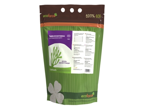 CULTIVERS Tierra de Diatomeas Molienda 1 kg 100% Natural y Ecológico. Grado alimenticio E55IC. No Calcinada de Alta pureza