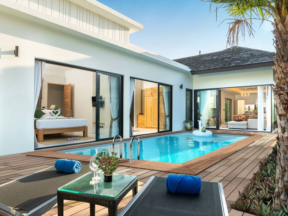 Piscina de madera rectangular "Aruba" - 5,00 x 3,00 x 1,24 m HABITAT ET JARDIN