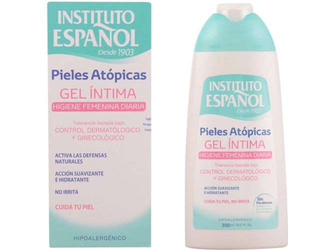 Gel de Higiene Íntima INSTITUTO ESPAÑOL Piel Atopica Diario (300 ml)