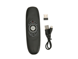 Control Remoto Inalámbrico Aéreo De 2,4 Ghz Con Ratón De Sensor Inercial Y Teclado Qwerty Retroiluminado A Todo Color, Plug And Play.