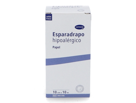 Esparadrapo HARTMANN Hipoalergénico Papel Hartman 10mx10 cm