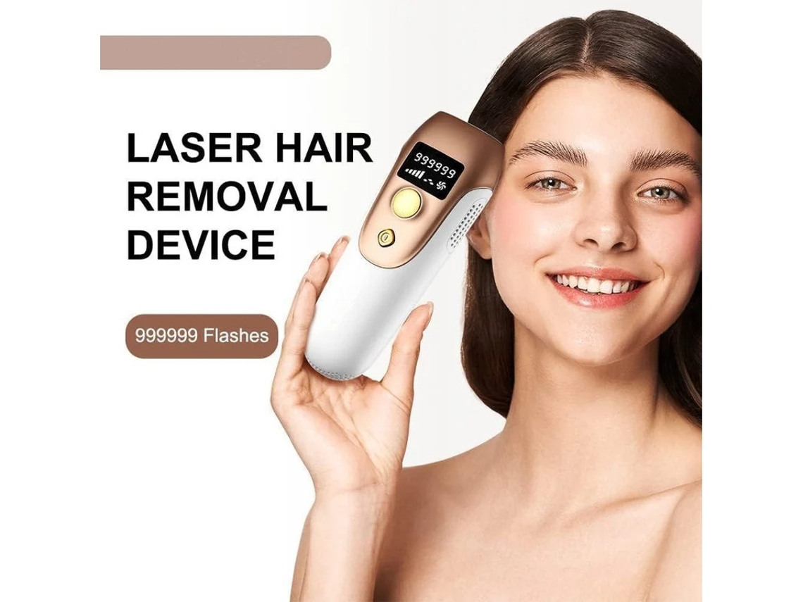 Depilación permanente S3 IPL 999 destellos. Depilación indolora. Depilación corporal y facial unisex. Bestvite.