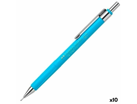 Portaminas FABER-CASTELL tk-fine 2317 azul claro 0,7 mm (10 unidades)