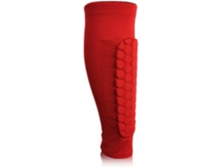 Espinileras de Fútbol WJS CT0802 (XL - Rojas)