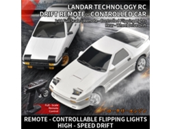 Silver One Batteryldrc 1802 Rtr 1/18 2.4g Rwd Rc Car Fc Racing Drift Gyro On-road Full Proportional Vehicles Models Toys