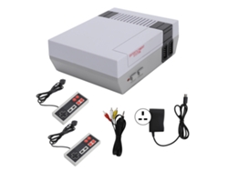 Consola De Videojuegos Retro De 8 Bits Con Dos Mandos. Compatible Con Salida De Tv De 110-240 V. Enchufe Británico.