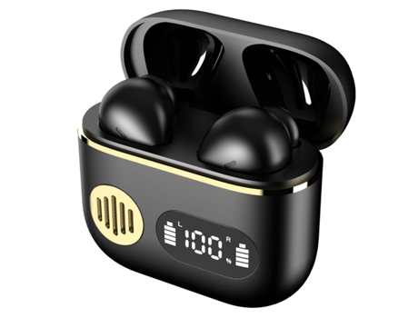 Auriculares Bluetooth True Wireless Inalámbrico 5.1 con indicador LED de encendido Inalámbrico con micrófono